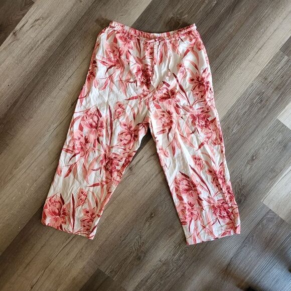 Amanda Smith Pants - 100% LINEN Breathable Pants